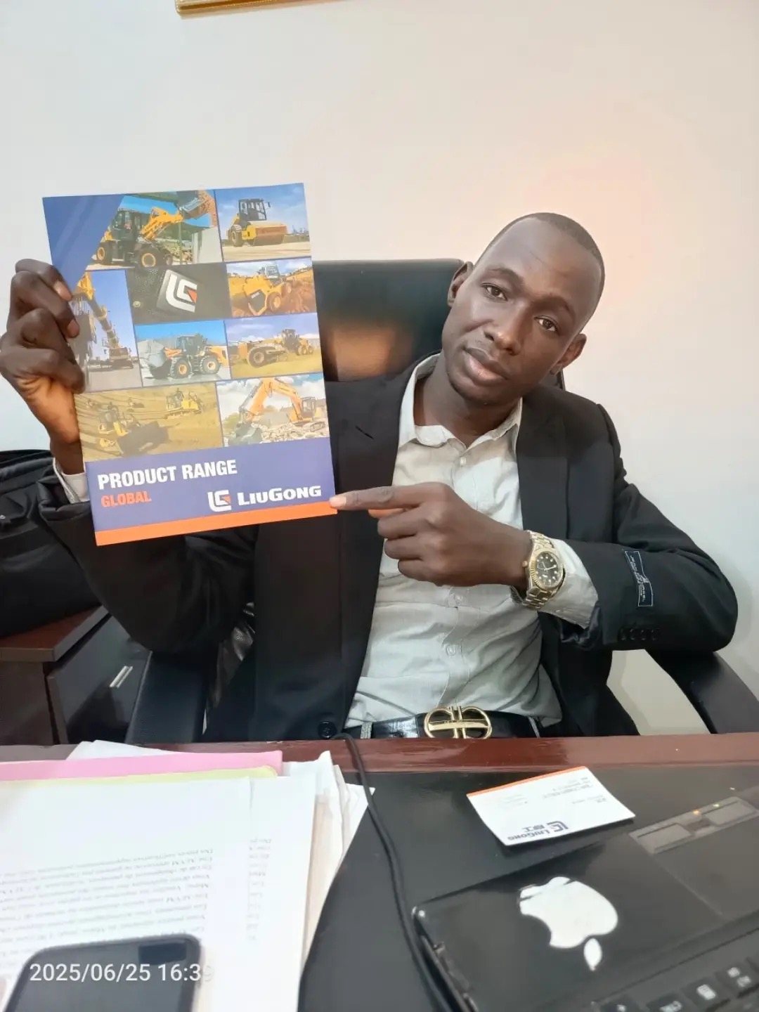M. Oumar Sacko, Président Directeur Général d'ELITE MULTIPLE SERVICES MALI